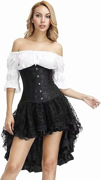 beth roberts share cupless corset dress photos