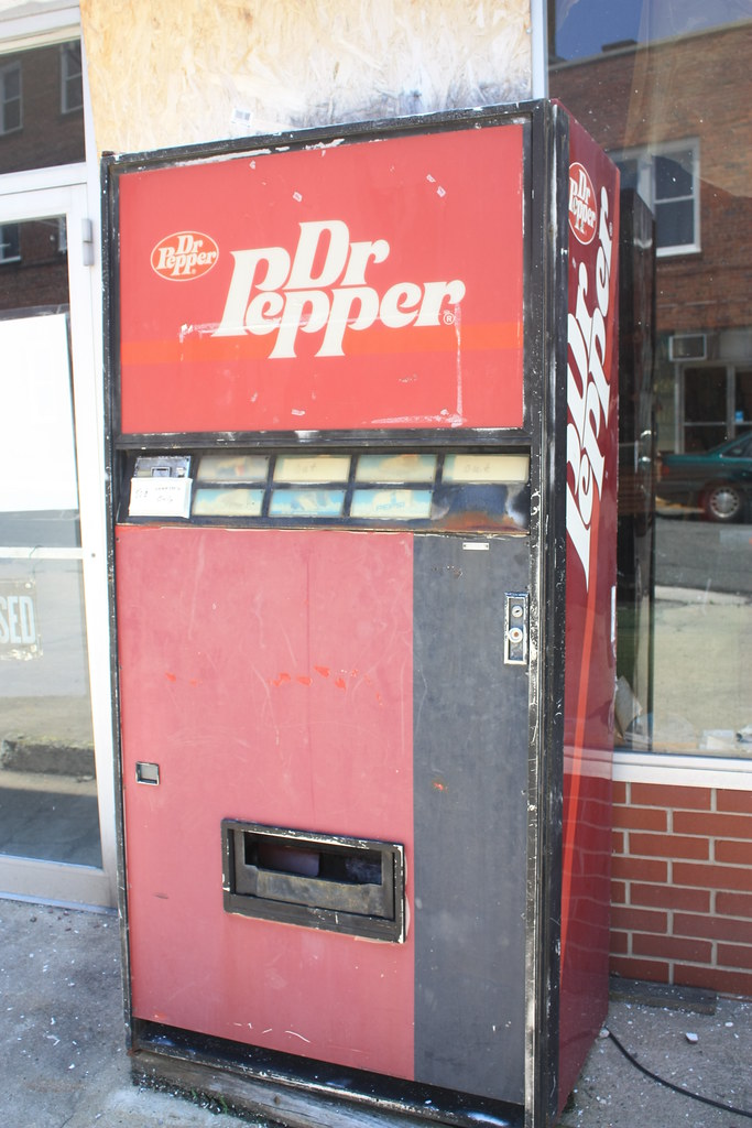 bubba shuler add antique dr pepper machine photo