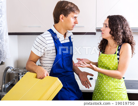 house wife and plumber