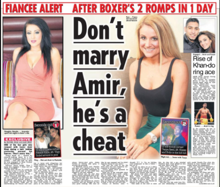 blair boyd recommends Amir Khan Sex Tape