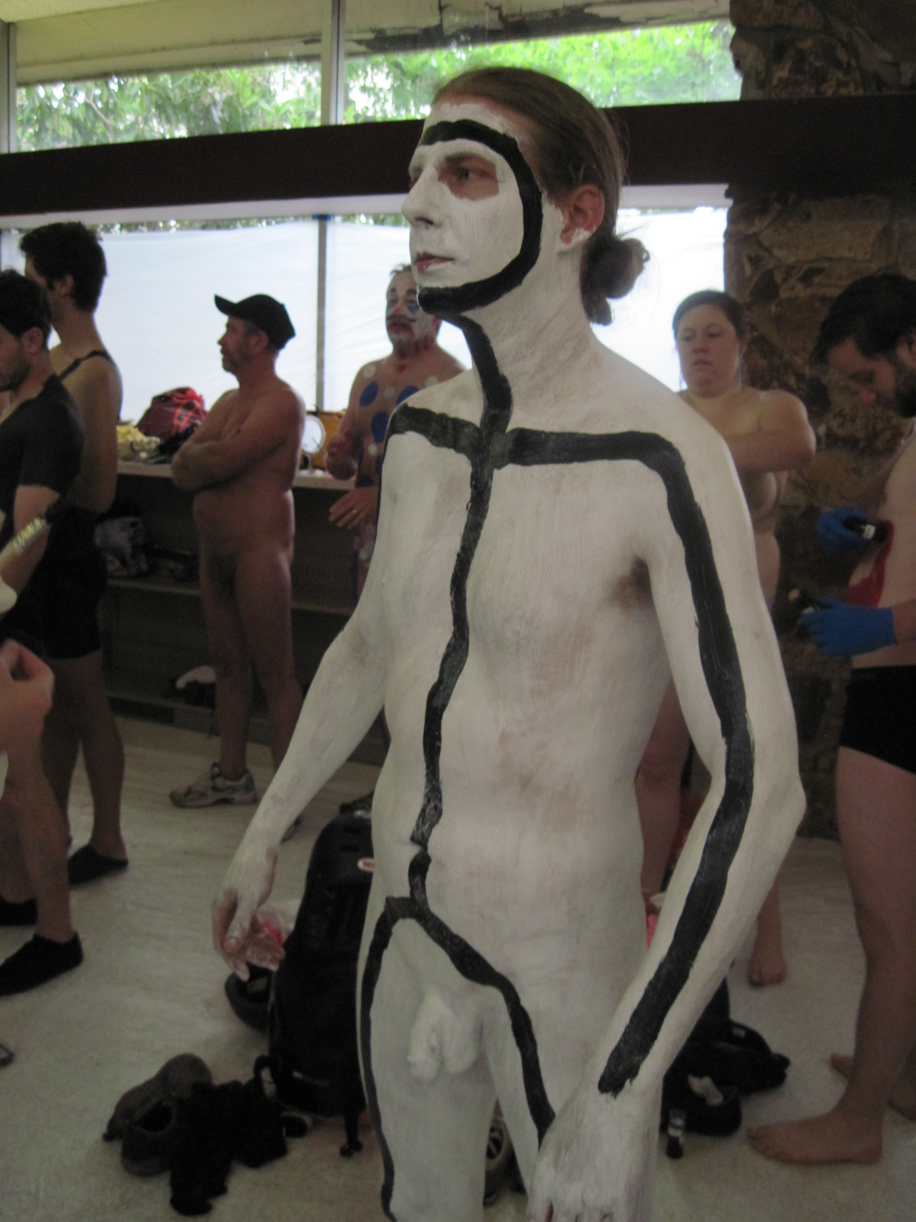 alex harmuth recommends nude men body painting pic