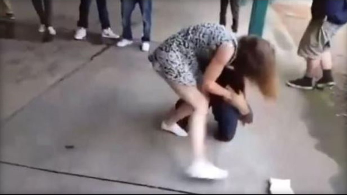 Best of Guy gets beat up by girl