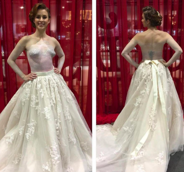 adolfo morales recommends body paint wedding dresses that hide nothing at all pic
