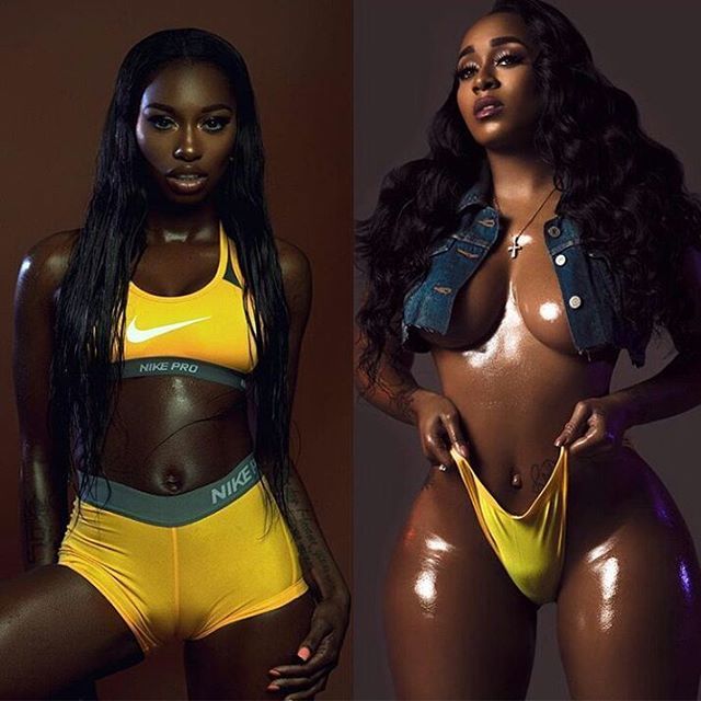 chloe finley recommends black girl oiled up pic