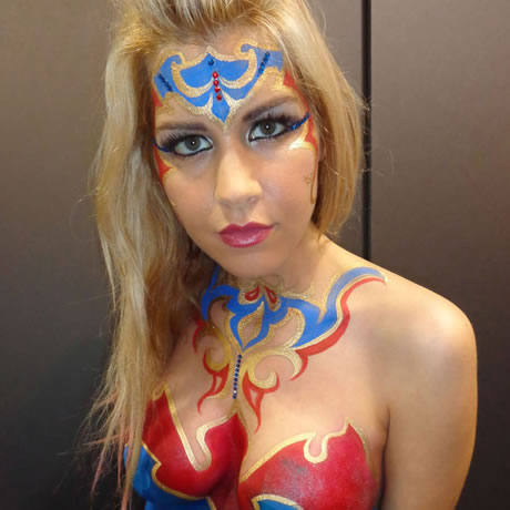andrea tills recommends body paint pictures gallery pic
