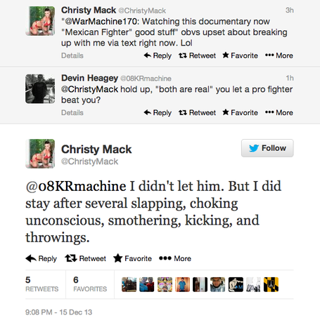brandi ivey recommends christy mack twitter pic