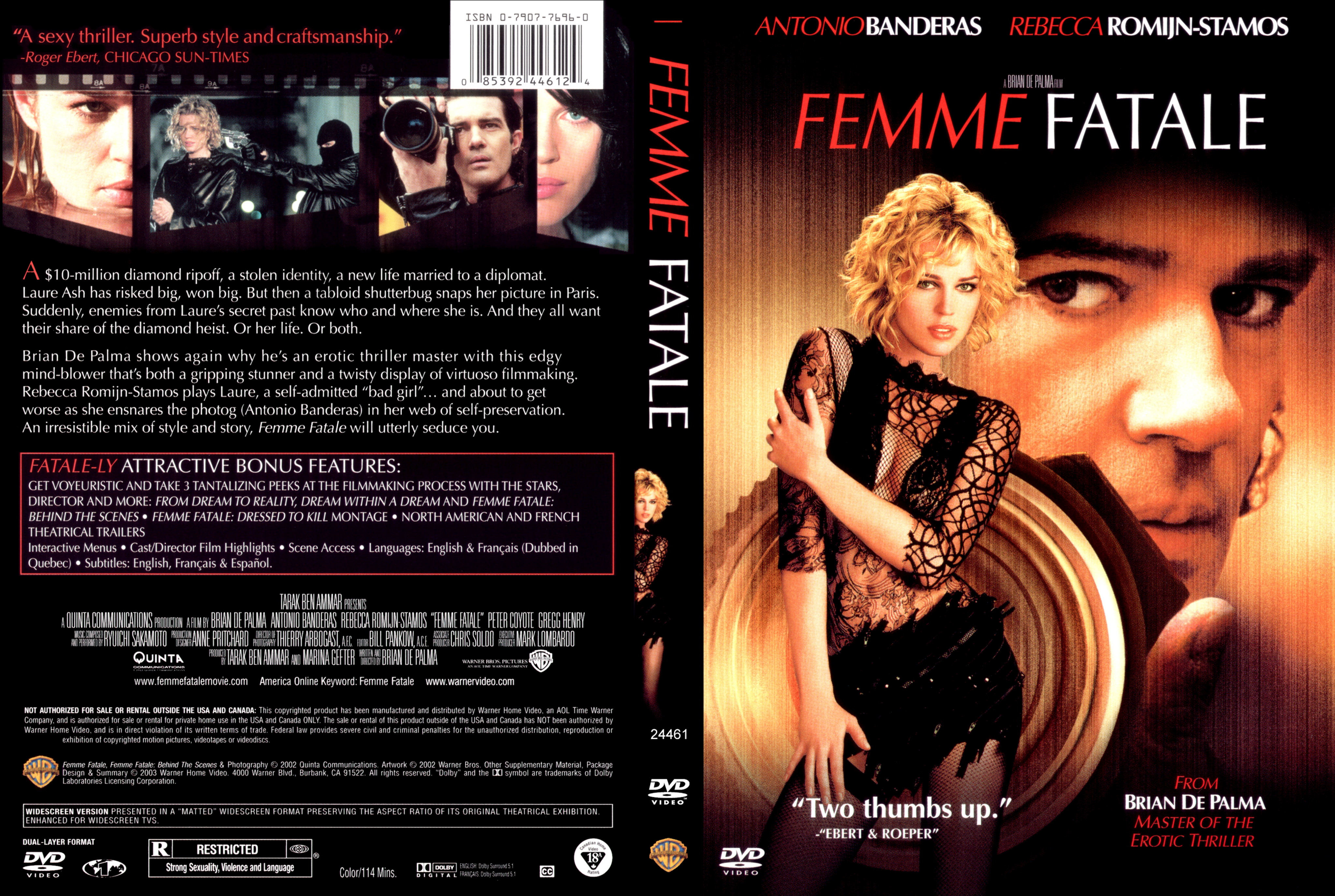 buell talley recommends Femme Fatale 2002 Full Movie