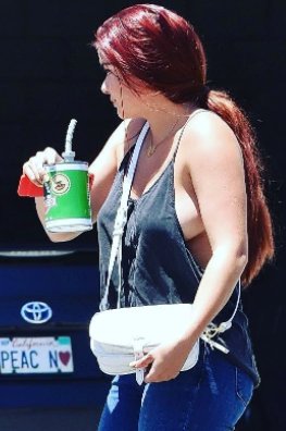 chocolatee chip add photo ariel winter side boob