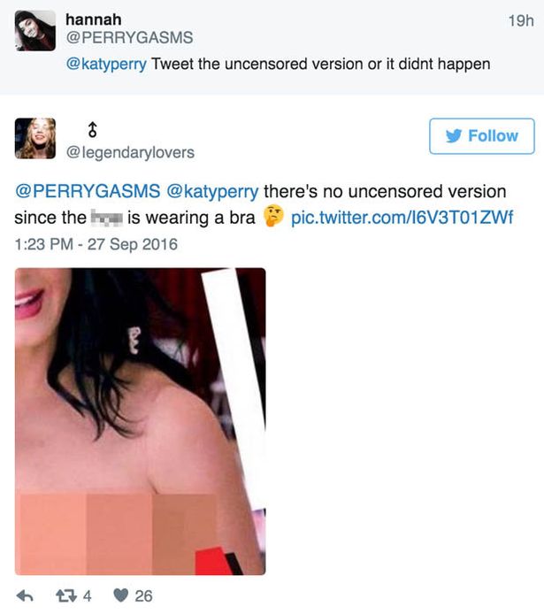 andrea martinez lopez recommends Katy Perry Strips Uncensored