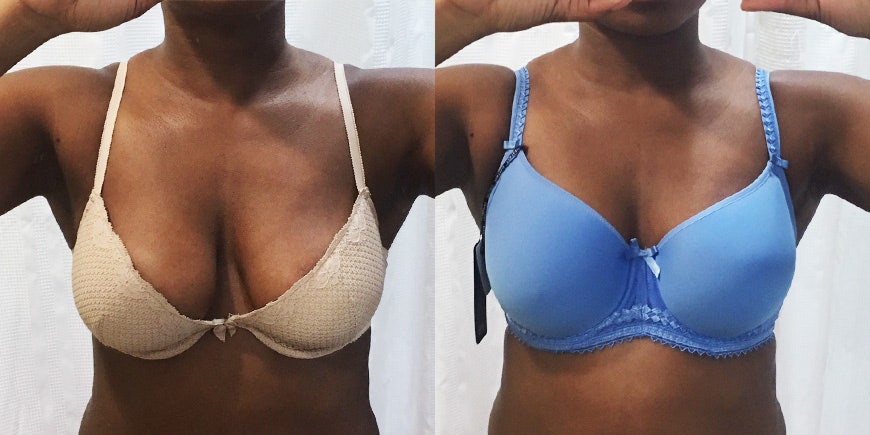 denise wenz recommends tits falling out of bras pic