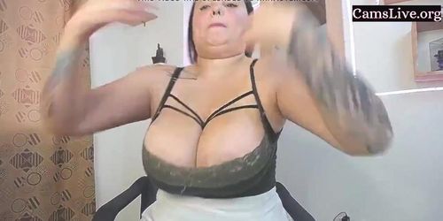Best of Amateur big tits webcam