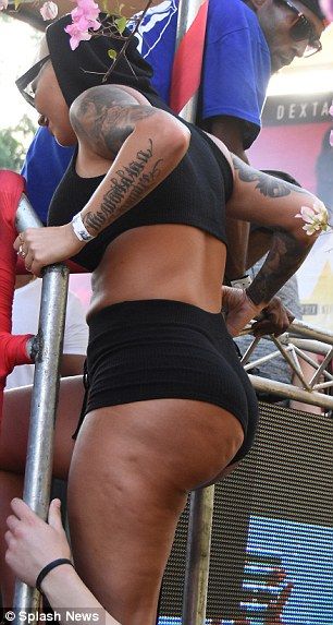 barbara gunn recommends amber rose big butt pic