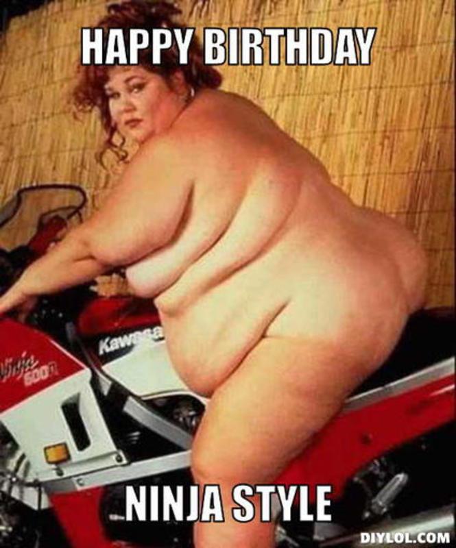 nude happy birthday meme