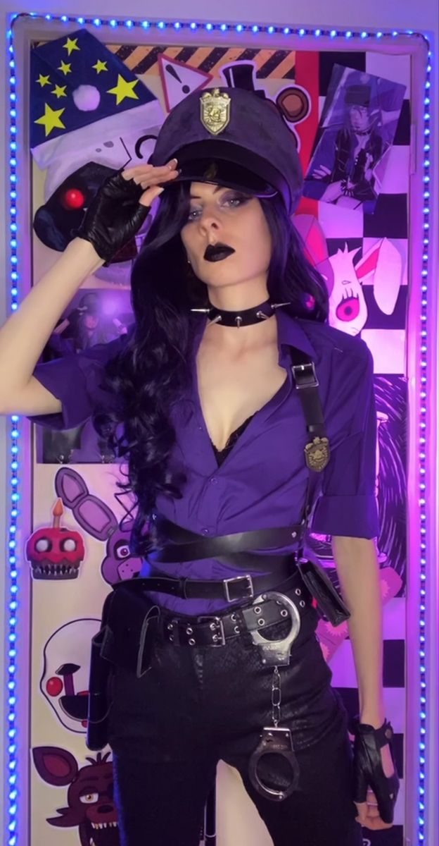 cory poff add fnaf purple girl costume photo