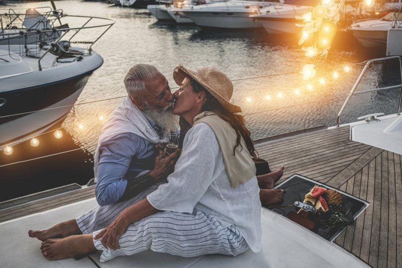 french kissing with dentures