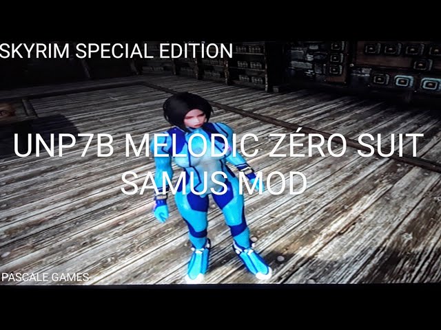 Best of Skyrim zero suit samus