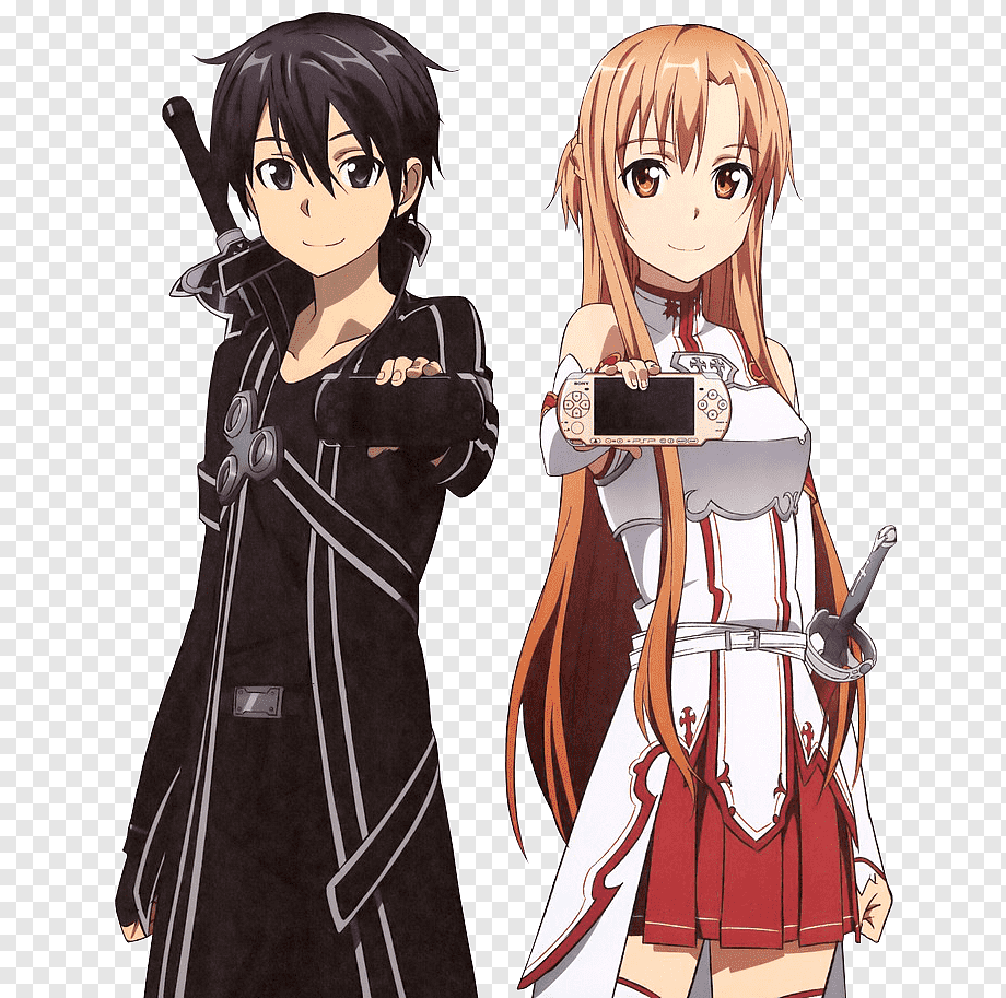 sword art online kirito and asuna wallpaper