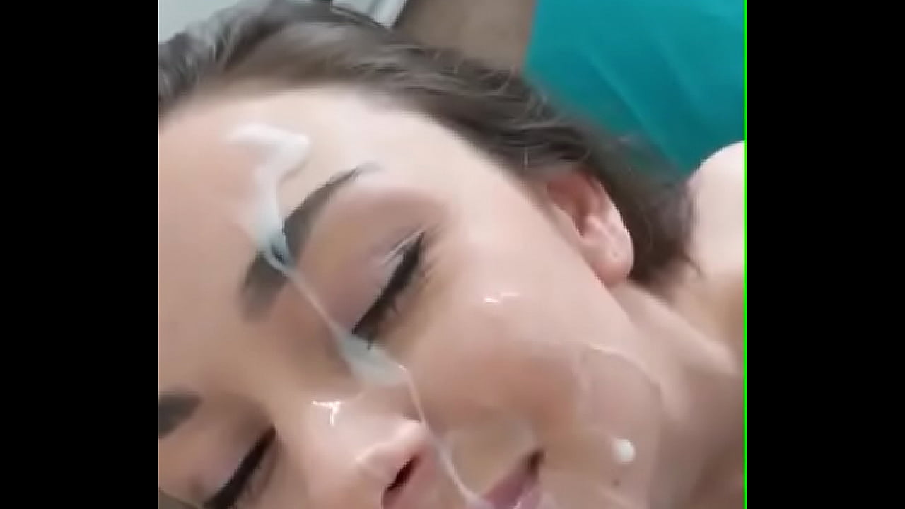 Cum On Cute Face after creampie