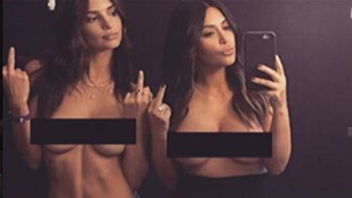 Kim Kardashian Topless Uncensored in pattaya