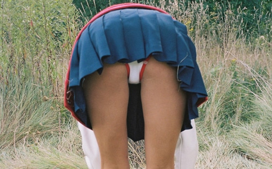 caleb paul share bent over in a skirt photos