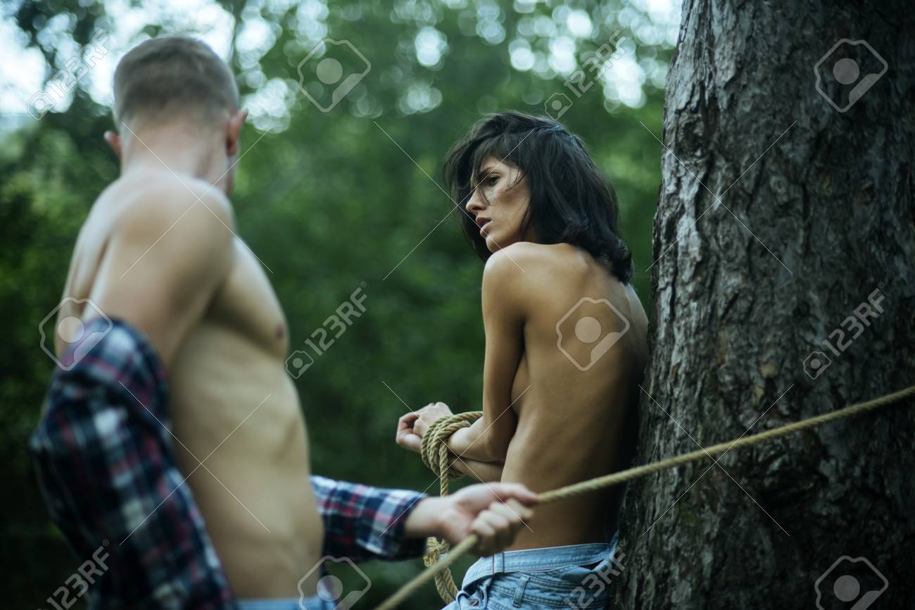 Nude Sex In Forest erect cock