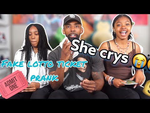 alesha wallace recommends lotto prank gone wrong pic