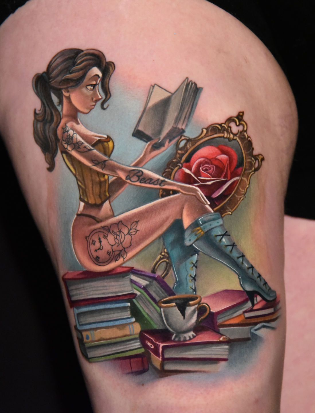 annette greaves recommends Cinderella Pin Up Tattoo