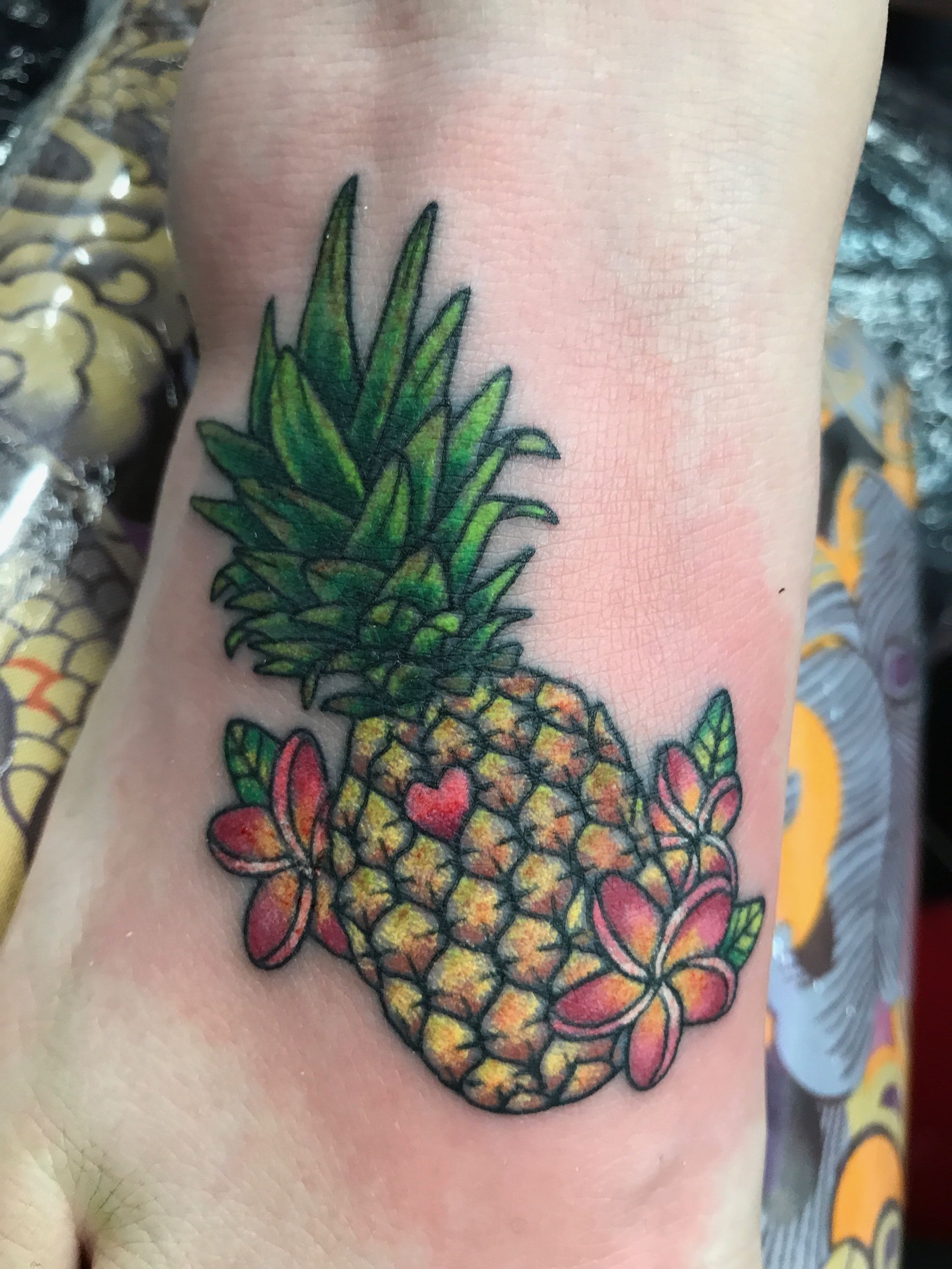 Best of Pineapple girly cute tattoos