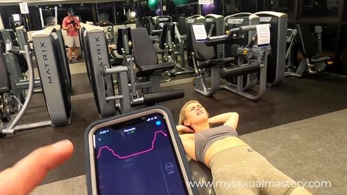 Best of Sex in public gym