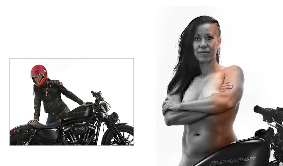 Best of Naked women and motorcycles