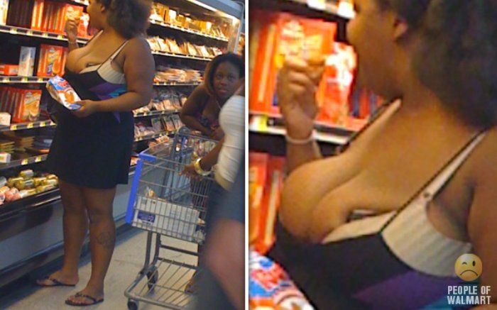 Best of Big tits grocery store