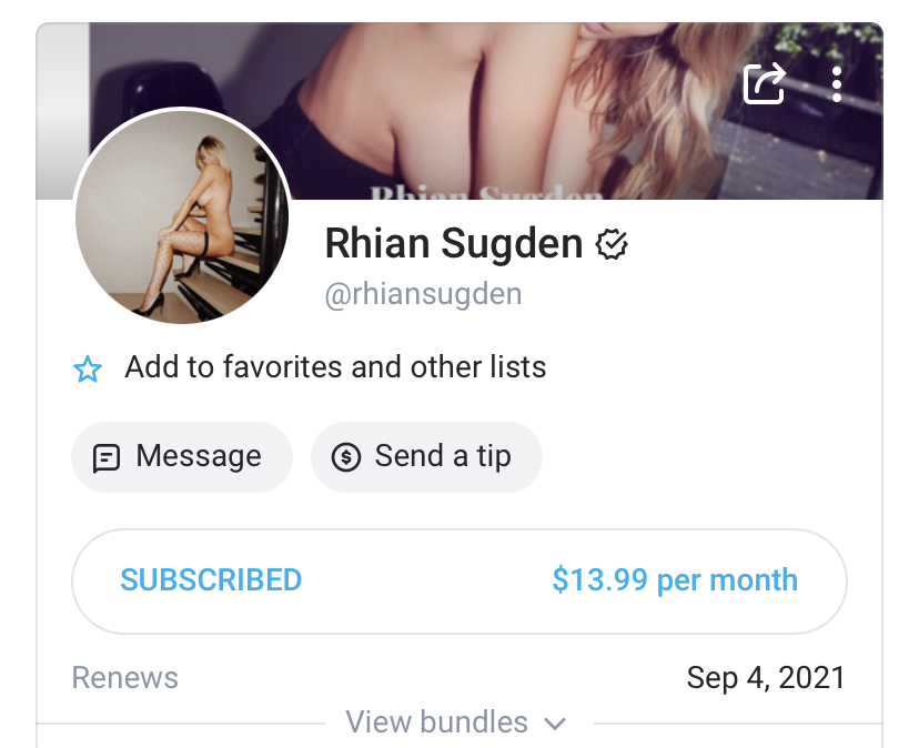 damon rao recommends rhian sugden only fans pic