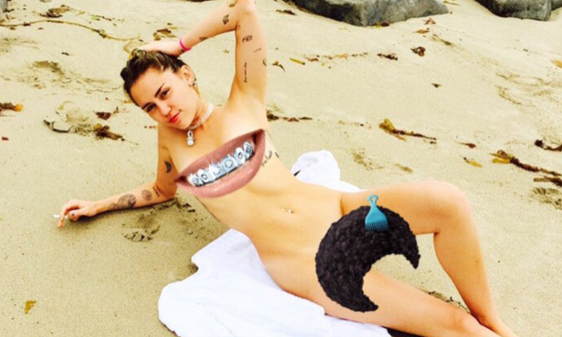 chris penta recommends Miley Cyrus Nude On Beach