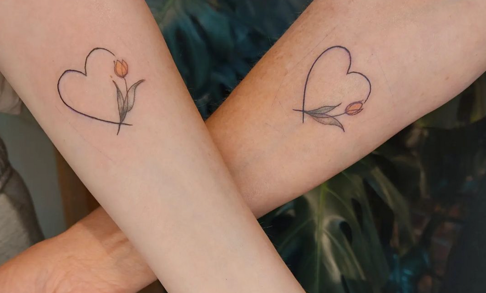 Best of Mother daughter sister tattoo