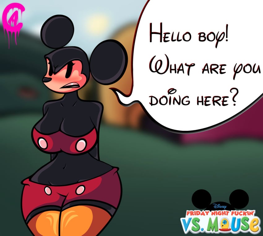 Mickey Mouse Rule 34 lesbian passion