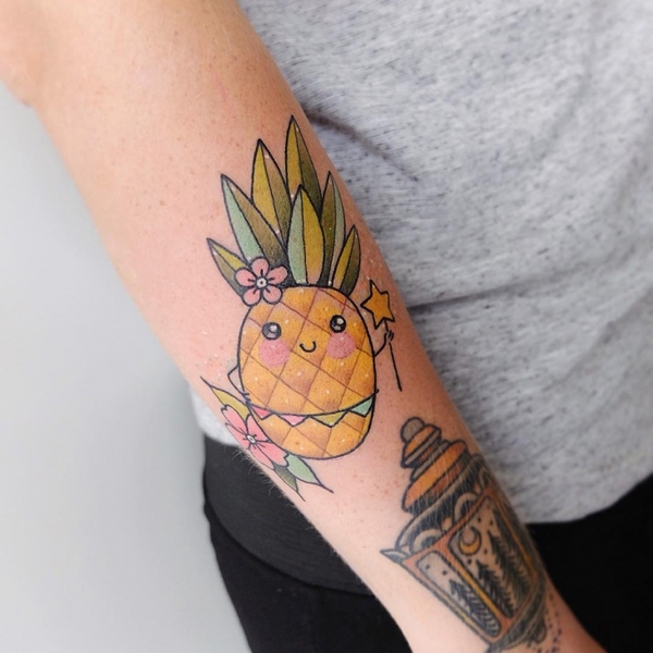 carol a stephens add photo pineapple girly cute tattoos