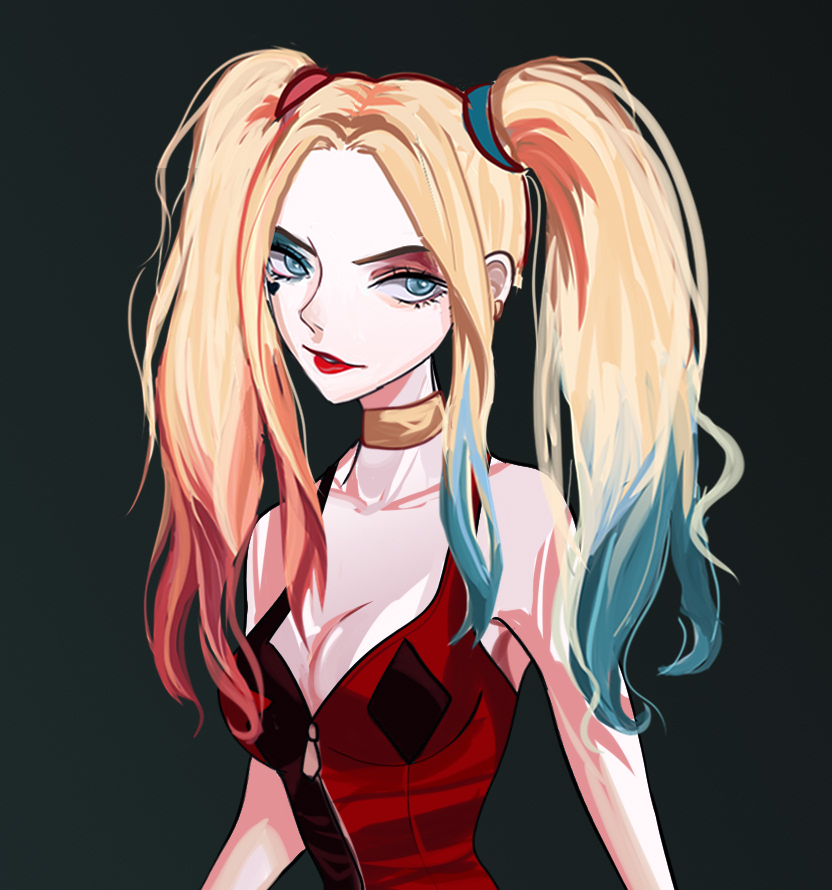 arum ayum recommends How To Draw Anime Harley Quinn