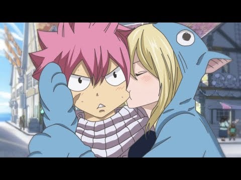 does natsu kiss lucy