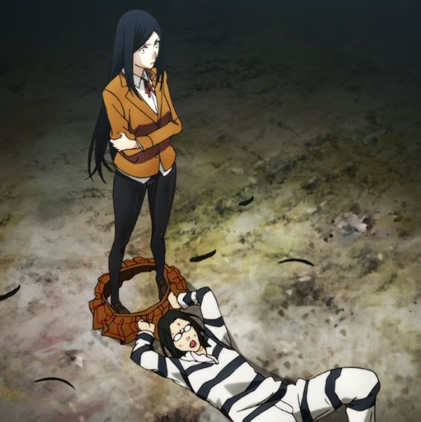 desiree brenner recommends prison school pee scene pic