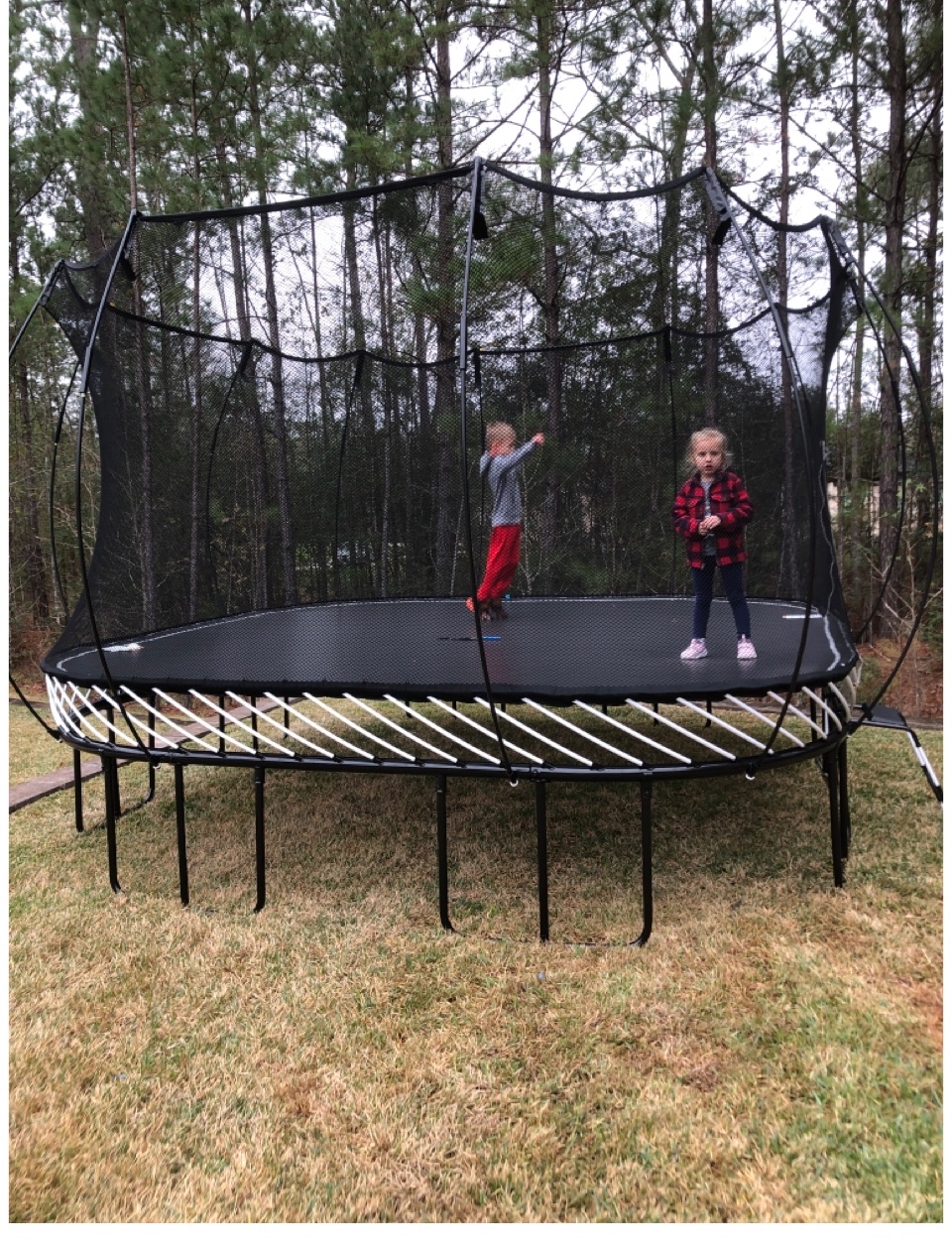 anthony frayne recommends Double Stack On A Big Bouncy Trampoline