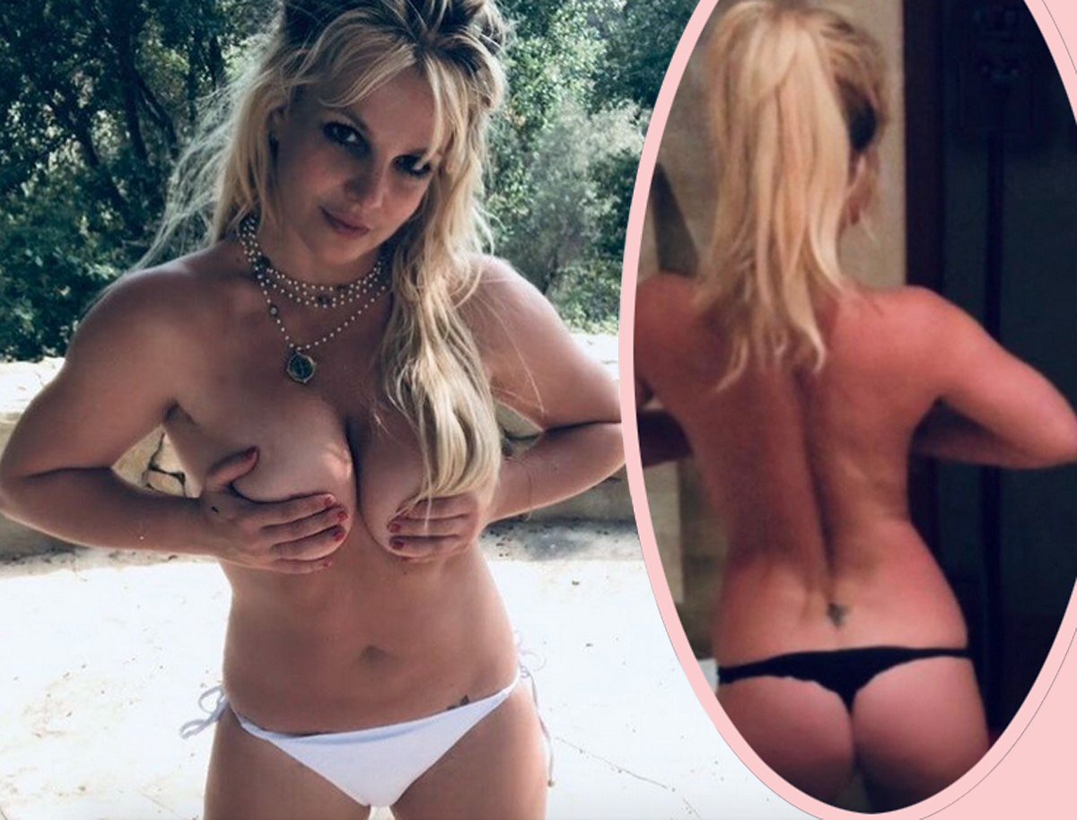 britney spears butt naked