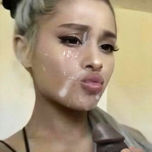 ariana grande cum