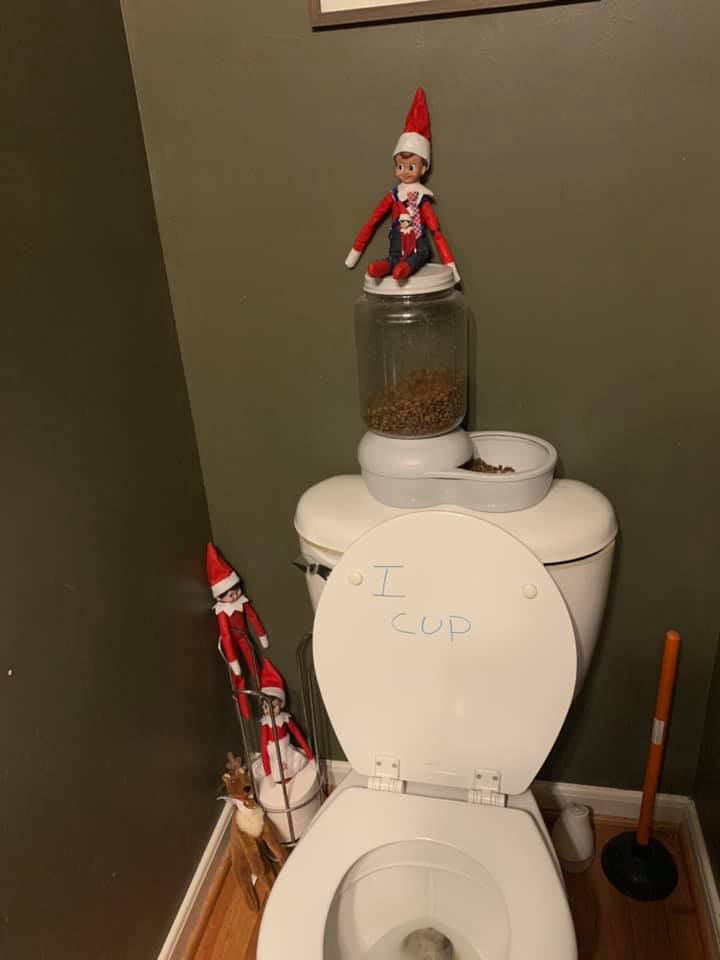 daniel woller recommends Dirty Elf On The Shelf Pictures