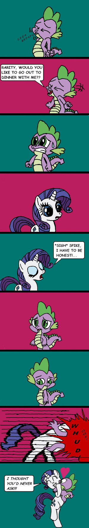 diana banana add photo spike x rarity comic