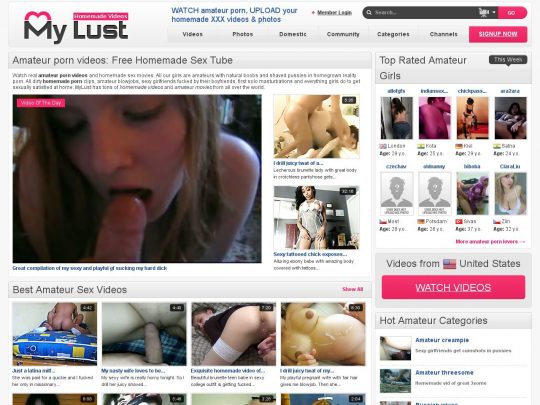 alex schultz recommends My Lust Porn Site