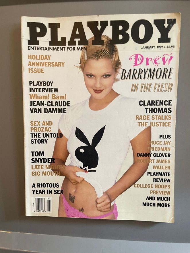 amanda mcnall recommends drew barrymore playboy spread pic
