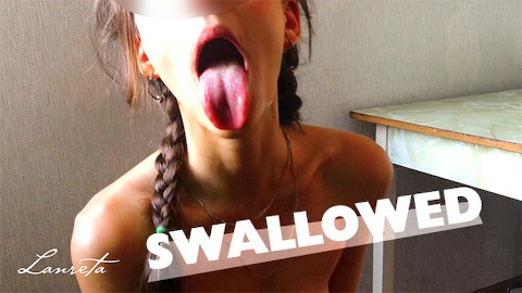 baldemar yanez recommends girl swallows cum for the first time pic