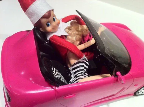 carmen ibarra recommends dirty elf on the shelf pictures pic