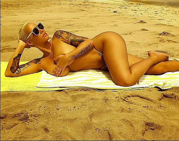 cody fulwider recommends amber rose bare ass pic