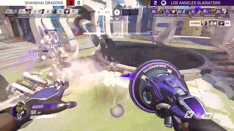 Best of Overwatch play of the game gif
